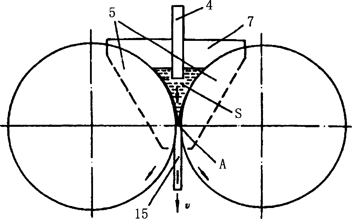 Thin-belt continuous casting method and apparatus