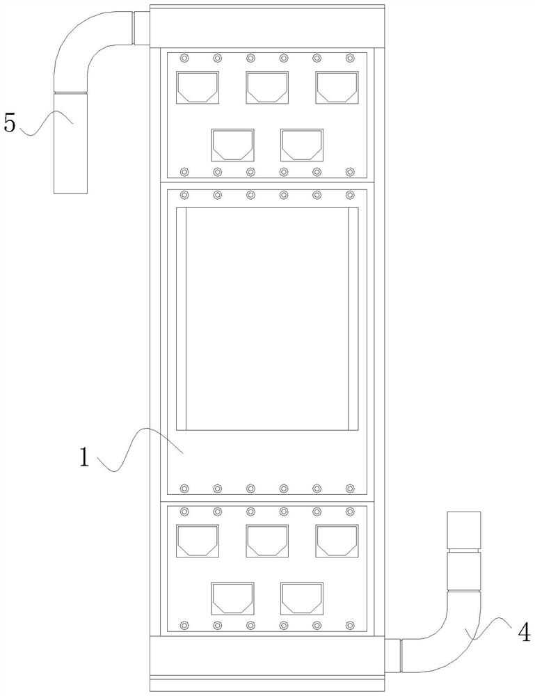 Indoor alternating-current metal armored removable switch equipment cabinet