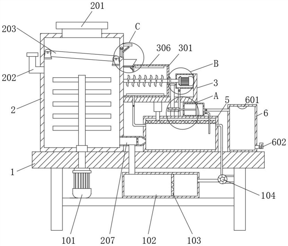 Recyclable sewage treatment device and treatment method