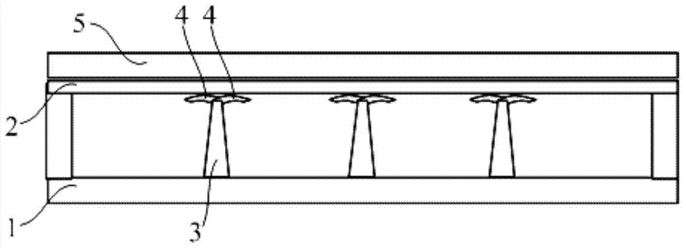 Straight-down backlight source and display device