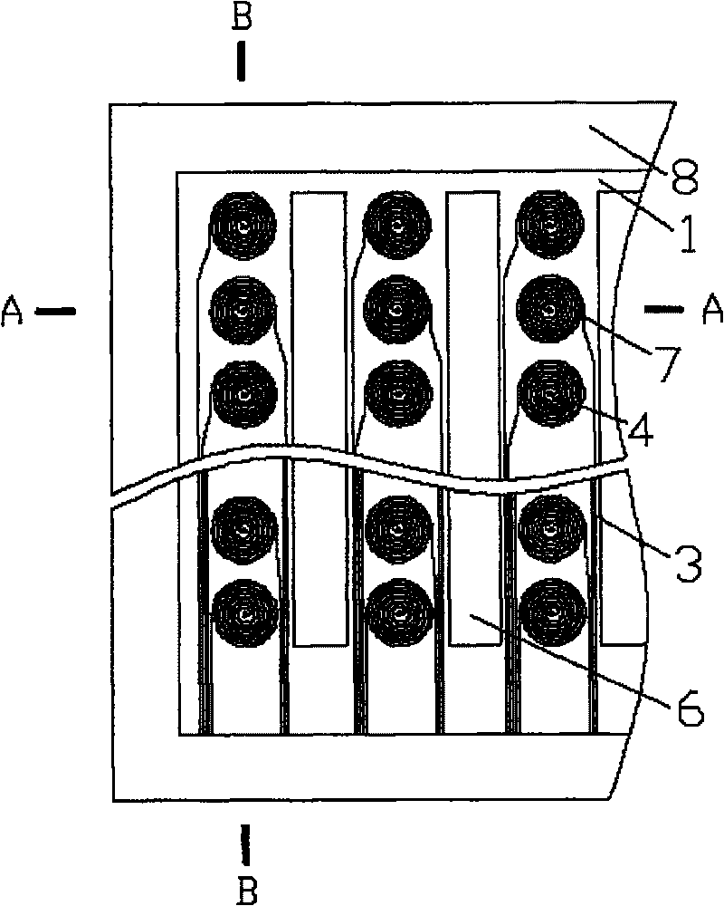 Production method of integrated submissive sensor for measuring curve clearance and force