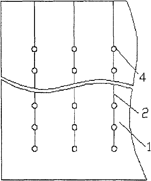 Production method of integrated submissive sensor for measuring curve clearance and force