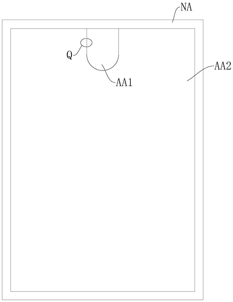 Light-transmitting display module, display panel and production method of light-transmitting display module