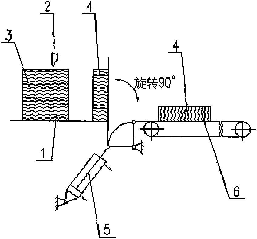 Loosening and dampening method of tobacco leaves under condition of low intensity