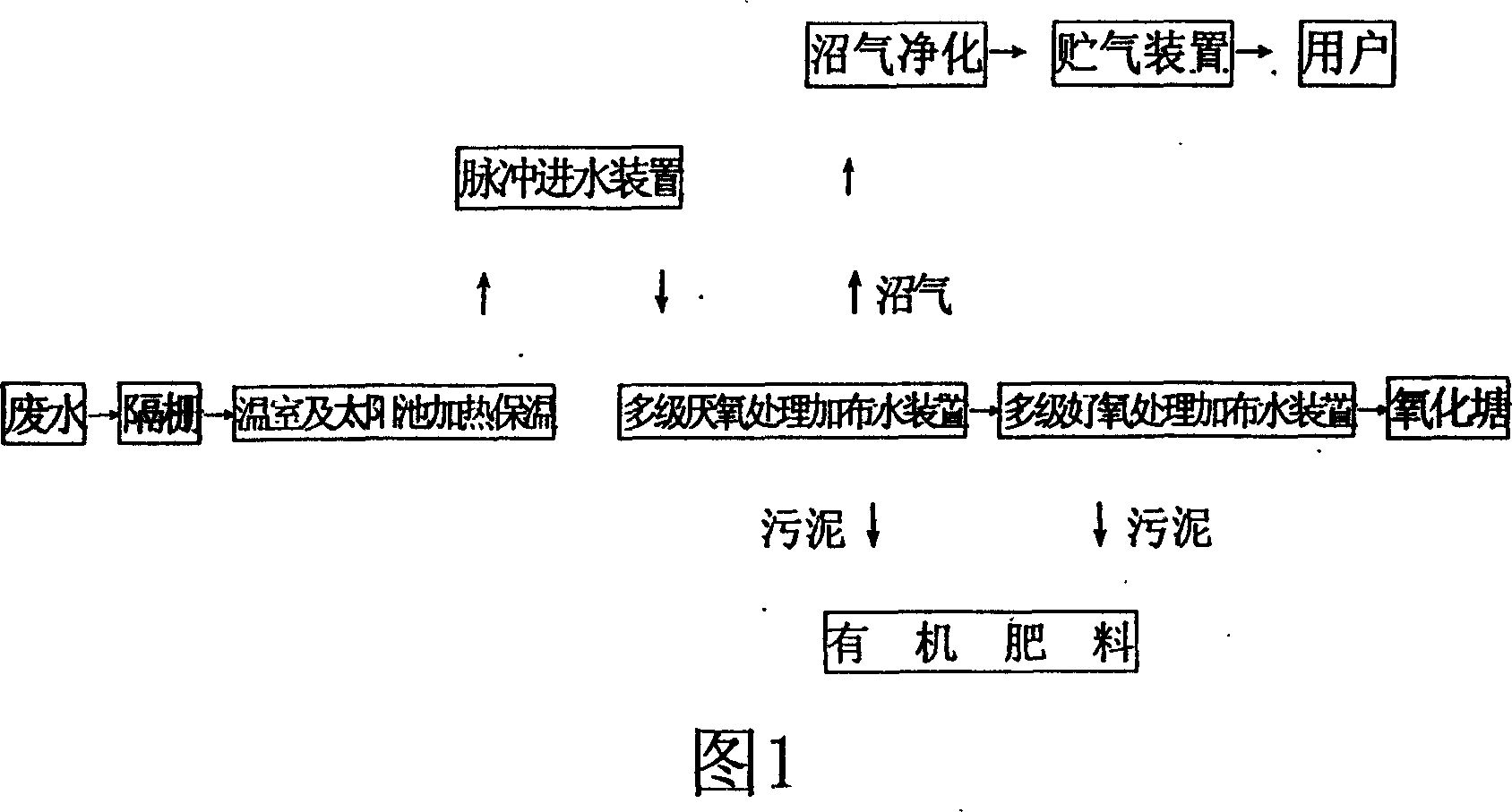 Method and apparatus for treating polybasic micro-power cultured manure water