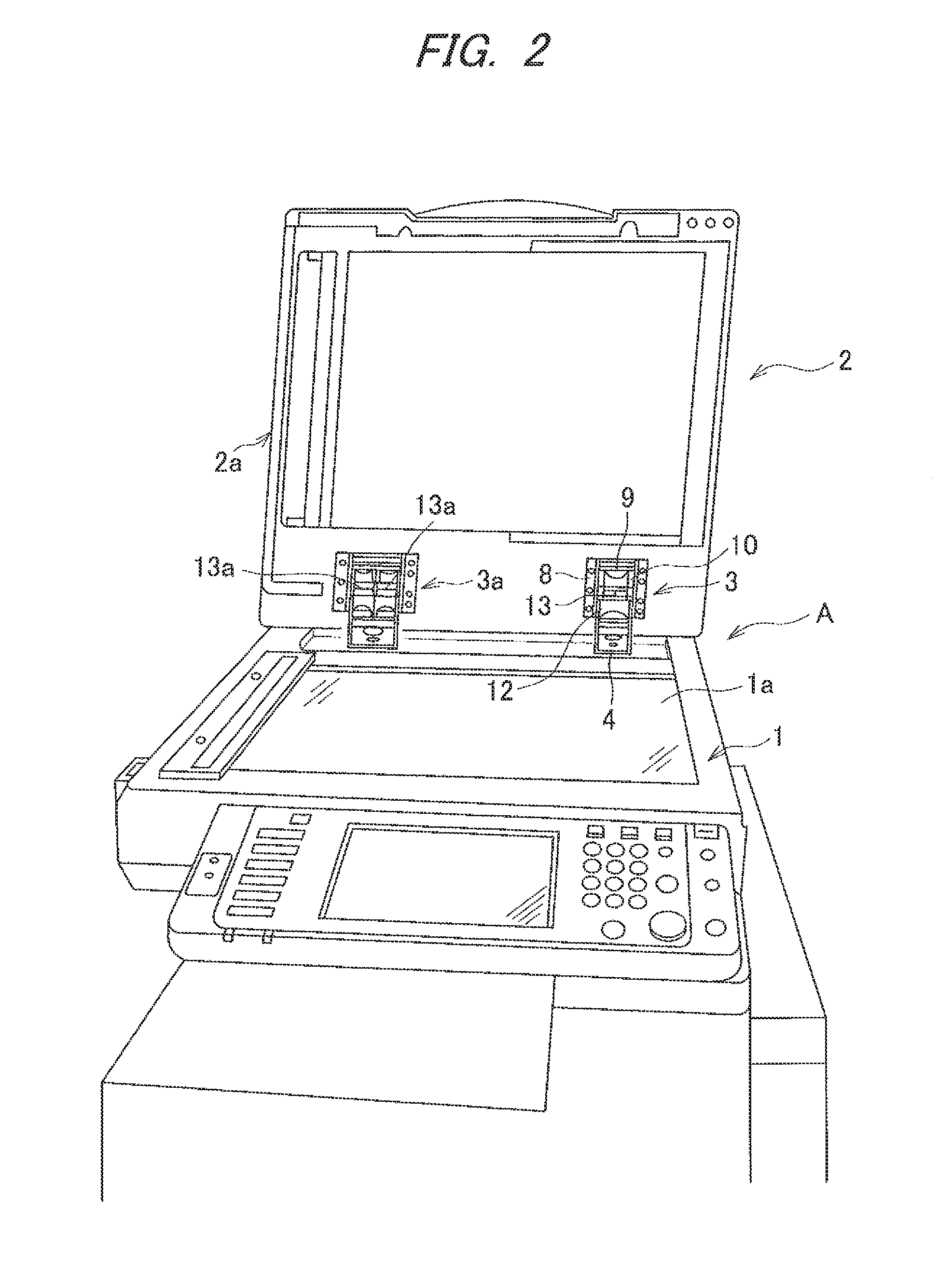 Original cover closer and office equipment having the same