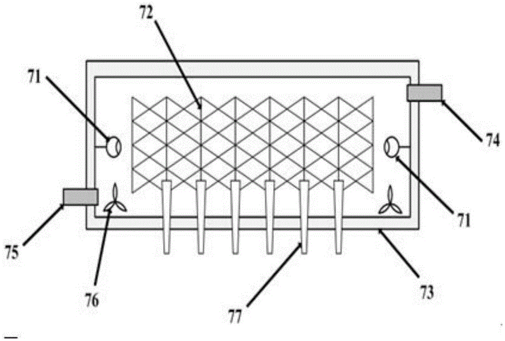 Food waste oil removing treatment method