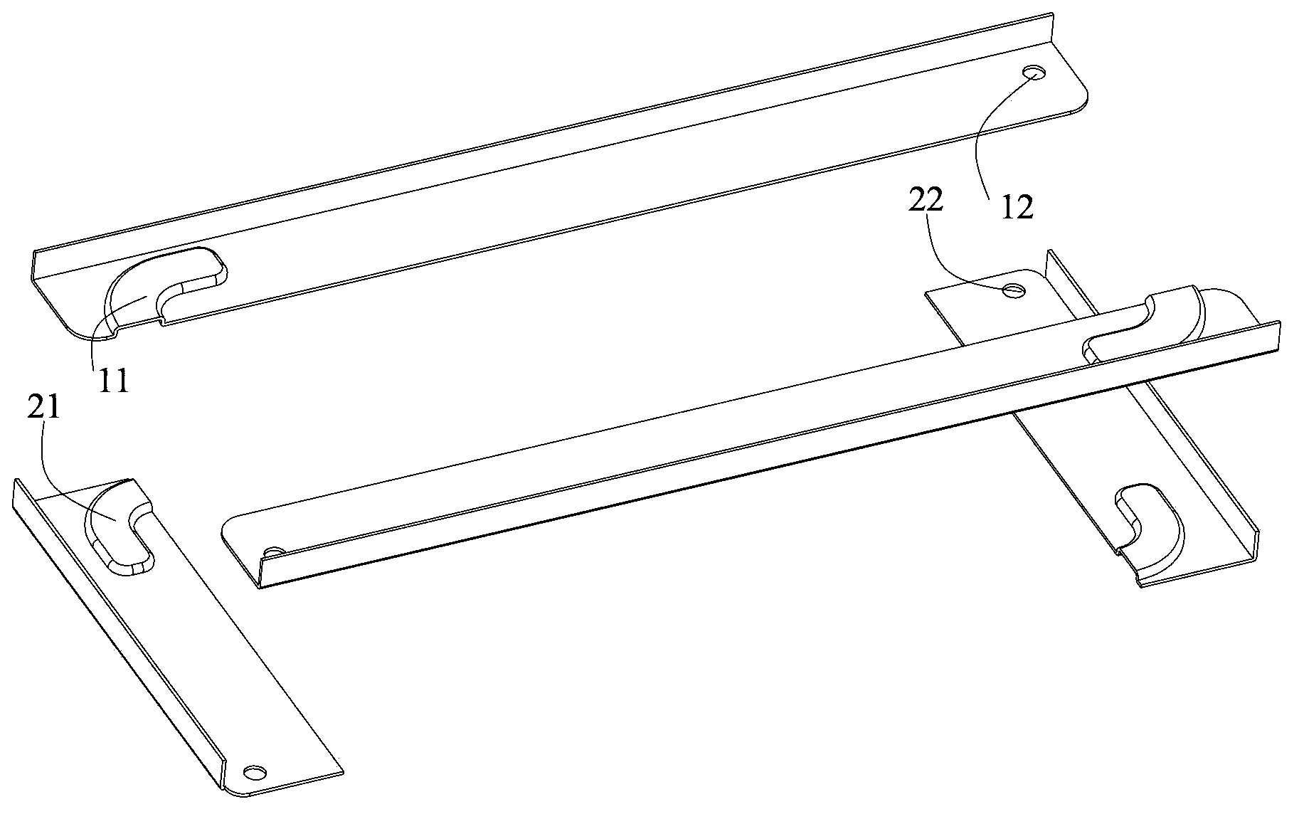 Display rear-panel and liquid crystal display