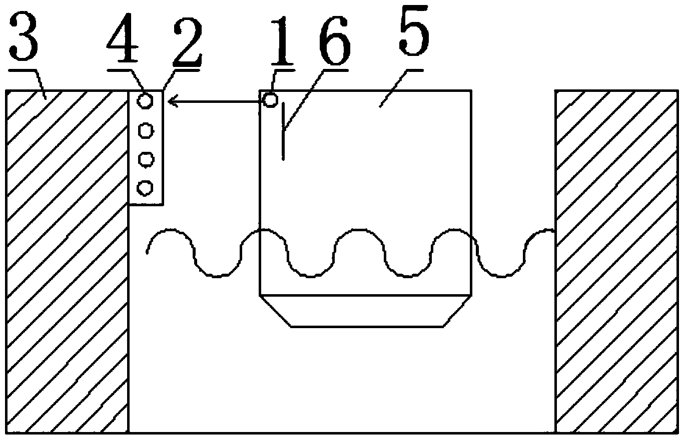 Inland port ship load measuring system and method