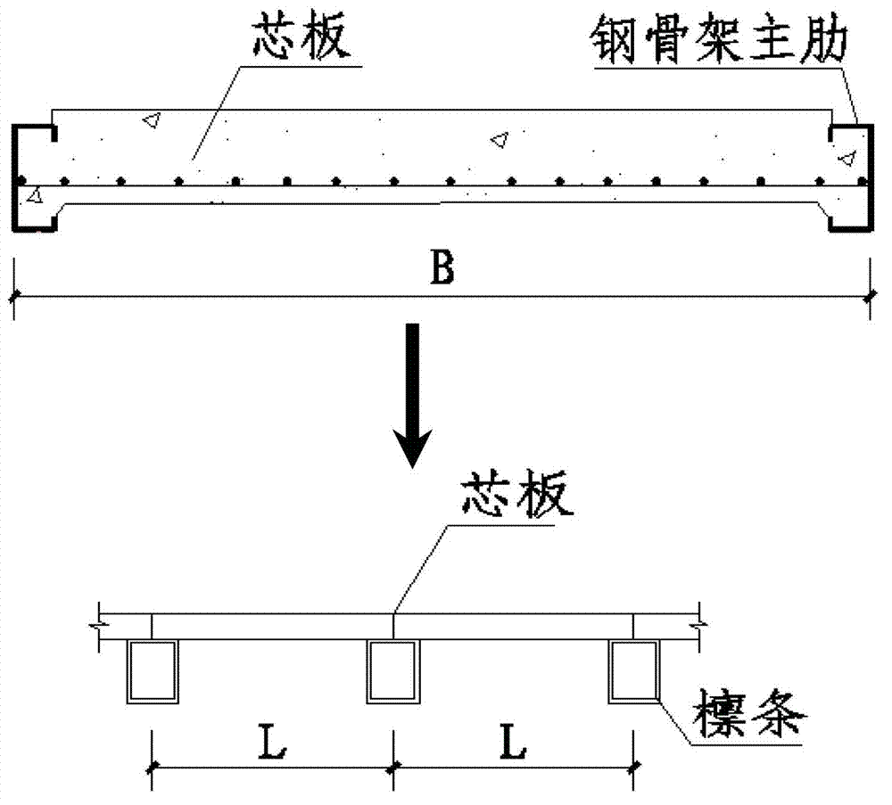 Light self-insulation prefabricated slab system