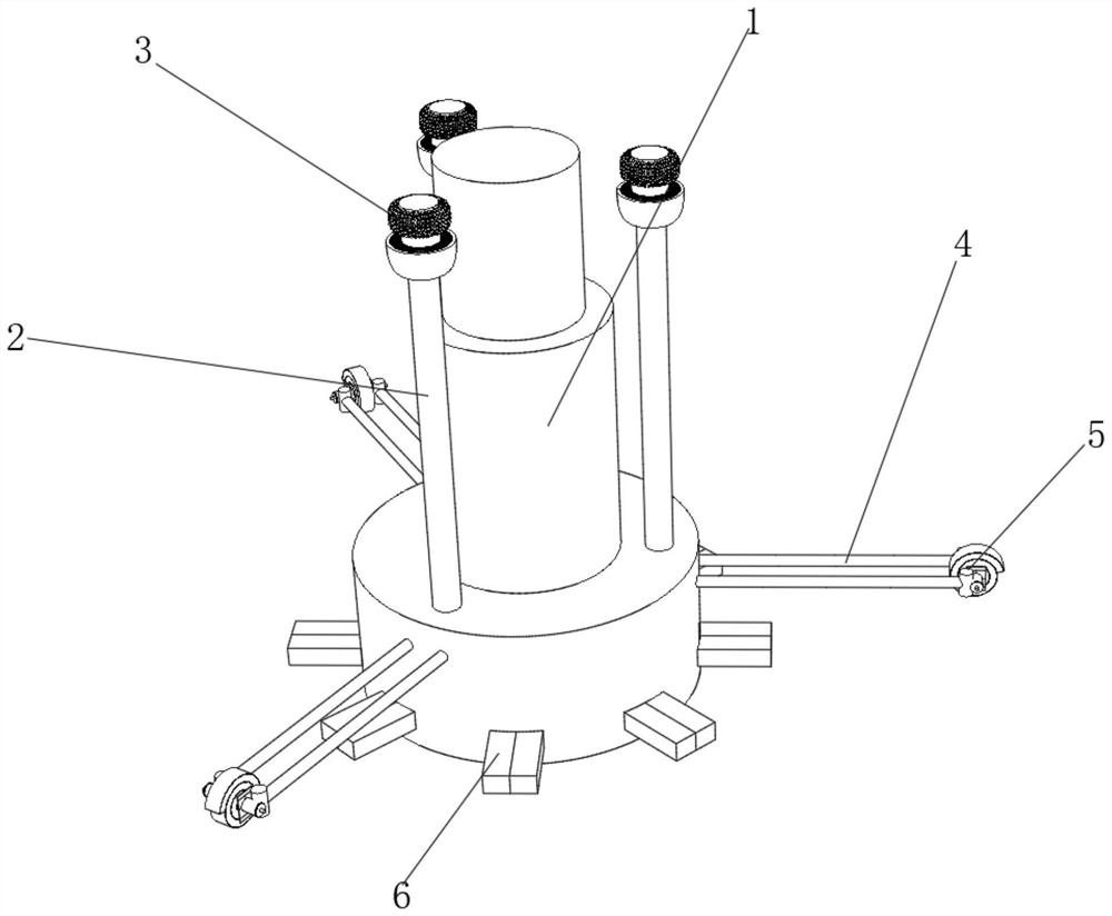 Submersible anti-wear aeration device