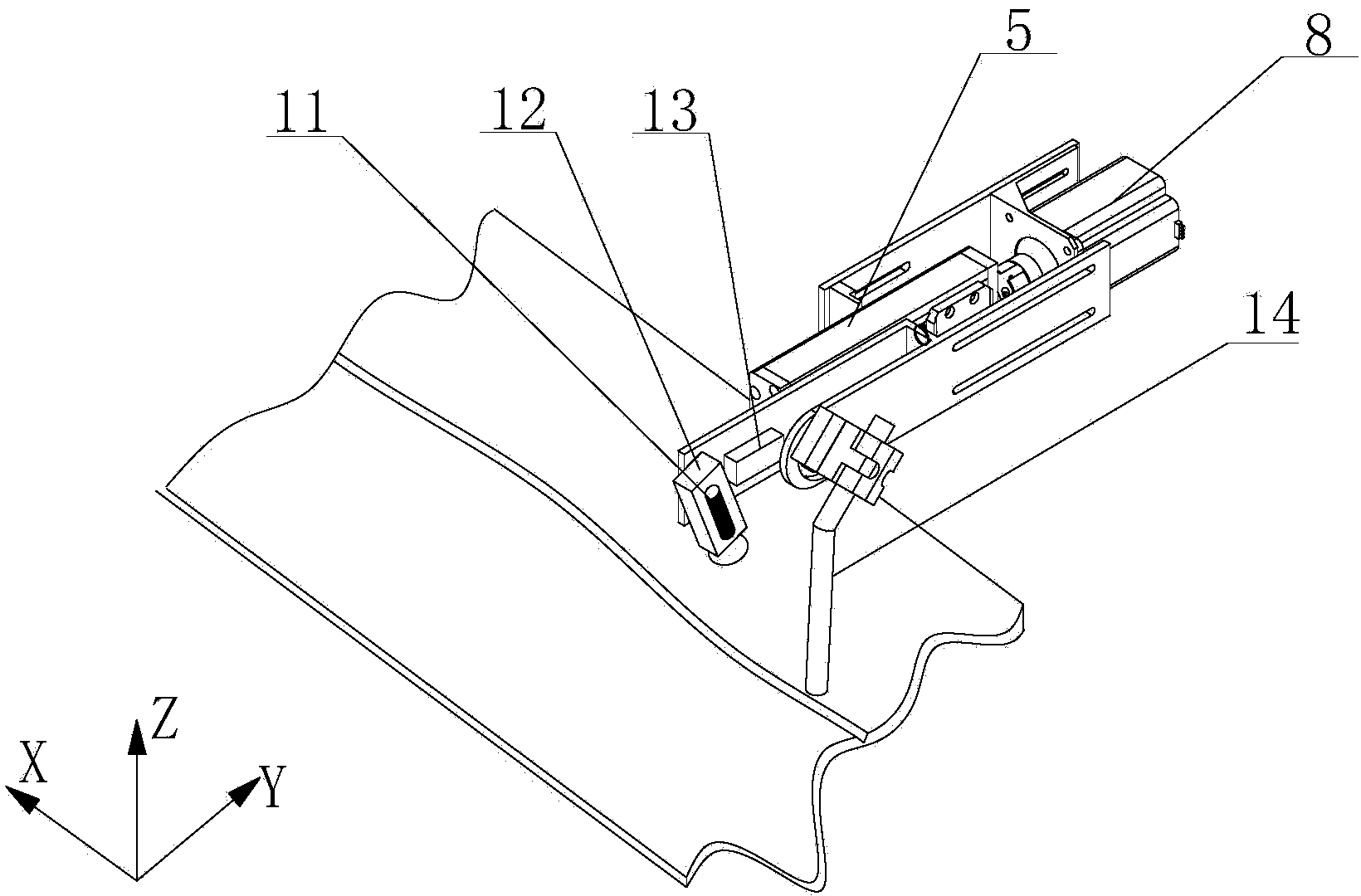 System and method for remotely monitoring automatic welding of mobile robot based on FPGA