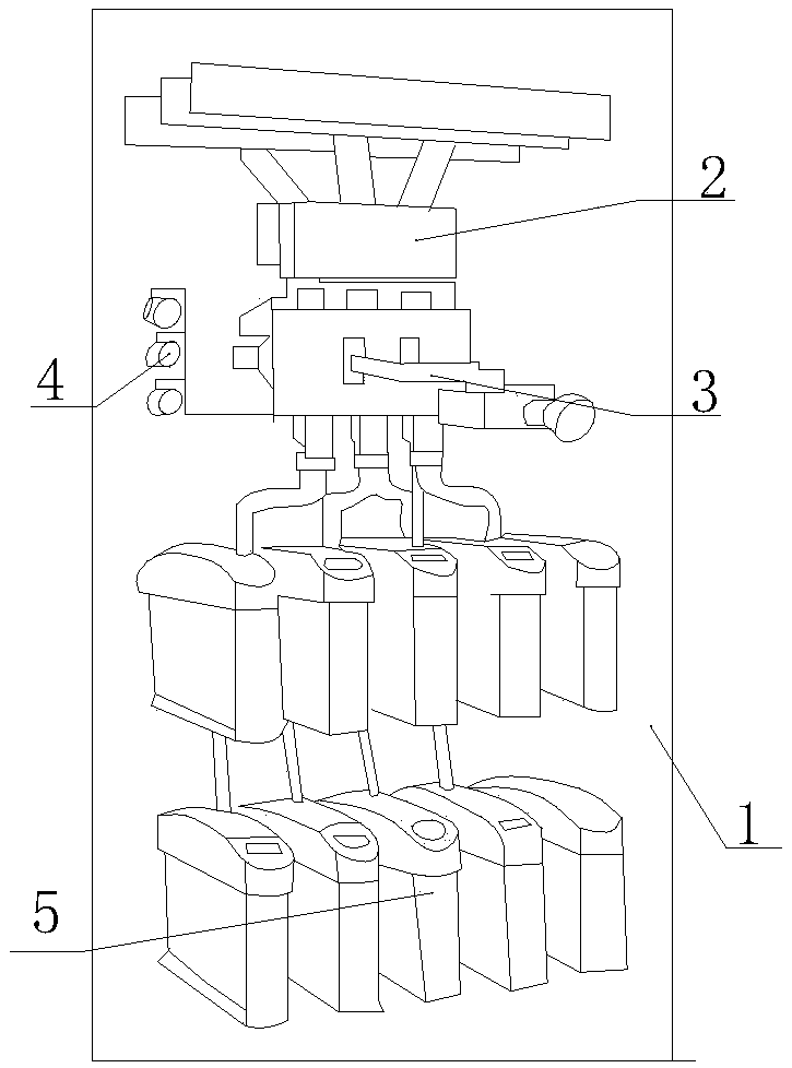 Low-voltage dynamic reactive compensation device for capacitor