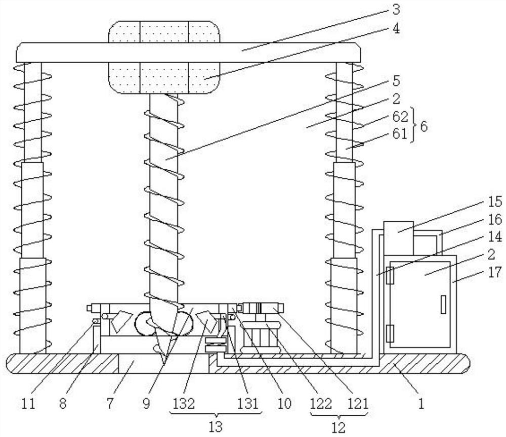 Novel auxiliary device for electromechanical engineering construction