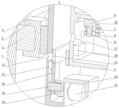 Sperm taking cup storage and fixing device