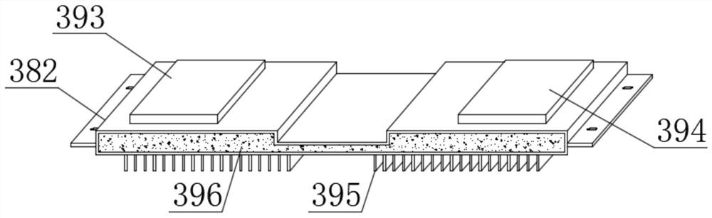 Environment monitoring sample storage device with temperature adjusting function