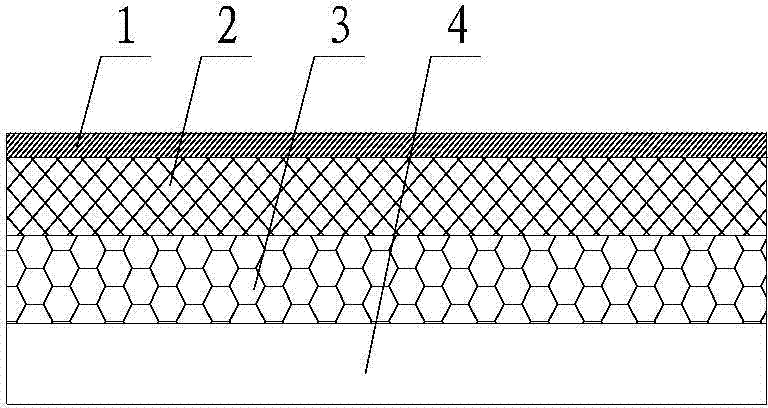 Mine projector no-clean display curtain and installation method thereof