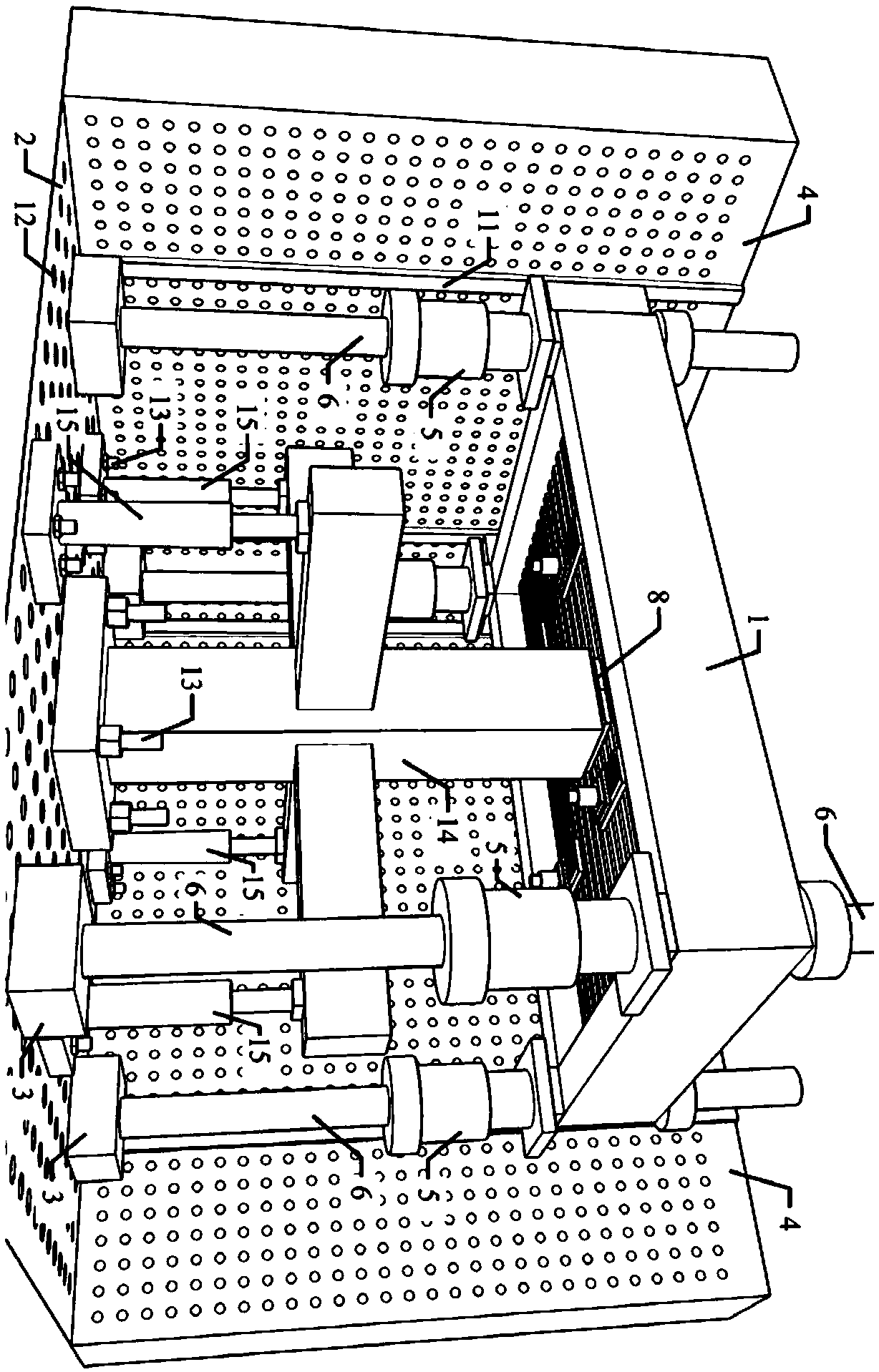 Multifunctional structure test loading system incorporating loading tonnage and loading accuracy