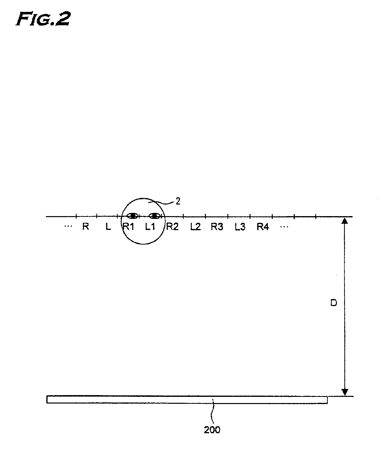 Stereoscopic image display device without glasses