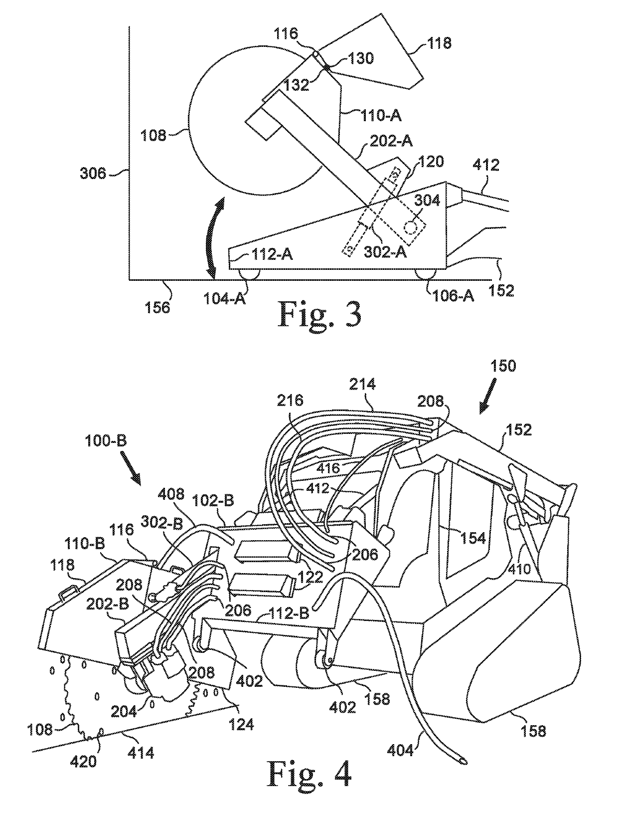 Skid steer cutting attachment