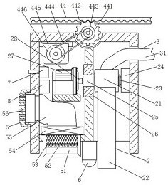 Fire-fighting fire extinguishing equipment facilitating nozzle adjustment