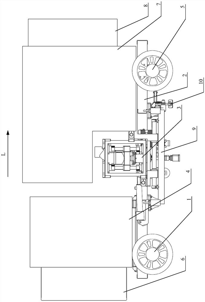 Self-tightening-and-loosening sleeper fastener bolt operation vehicle and operation method thereof