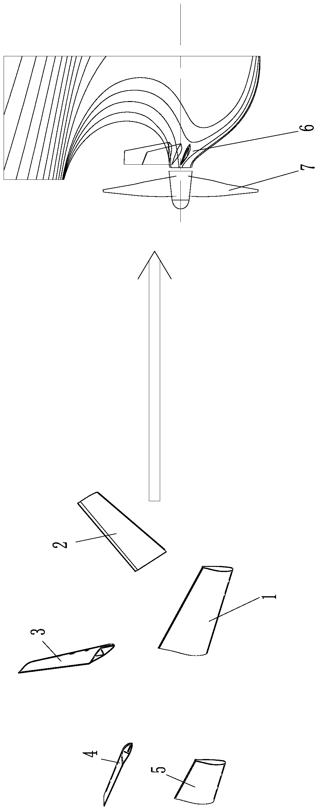 Mounting method of energy-saving stator