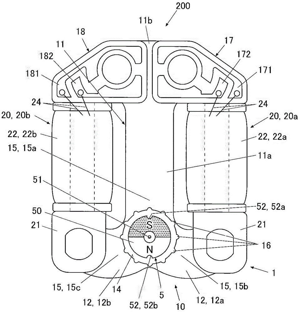 Stepping motor and timepiece provided with stepping motor