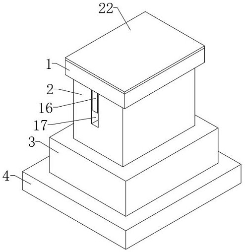 Bridge construction semi-active shock absorber capable of resisting impact of earthquake force on buildings