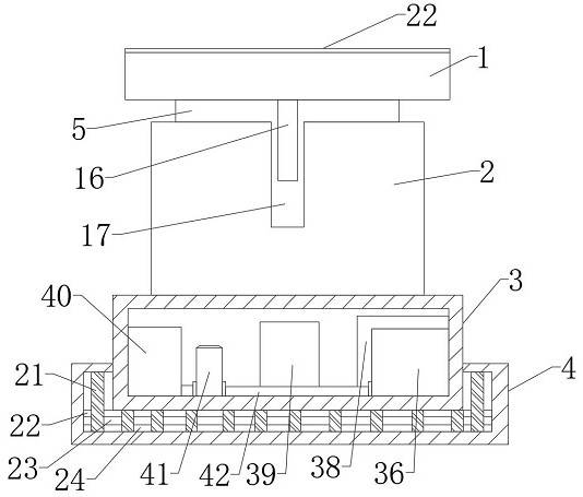 Bridge construction semi-active shock absorber capable of resisting impact of earthquake force on buildings