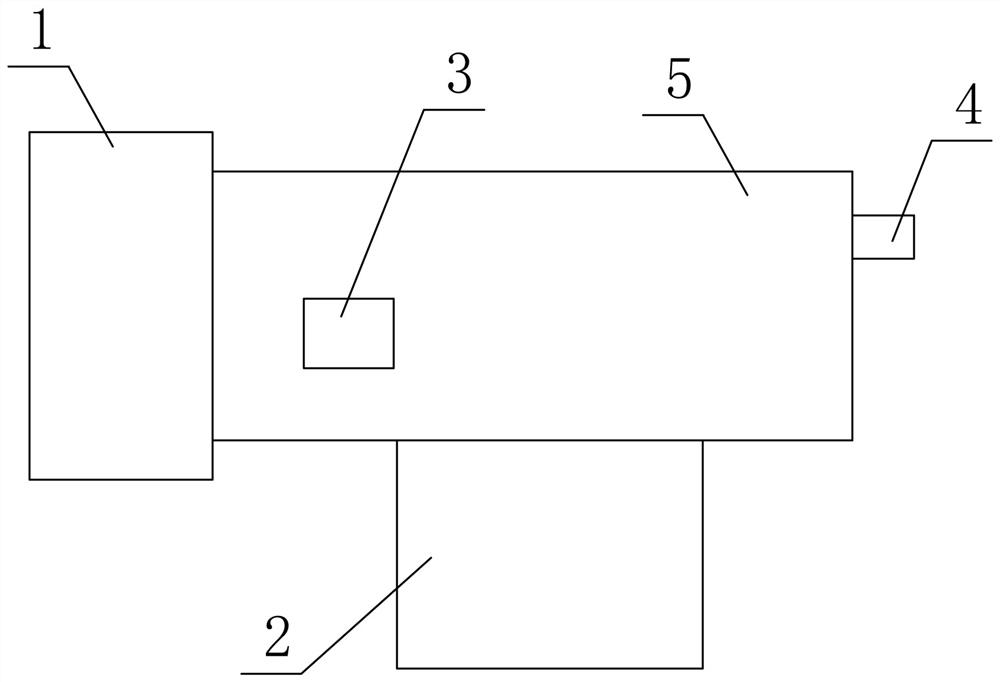 Portable gas leakage detection device