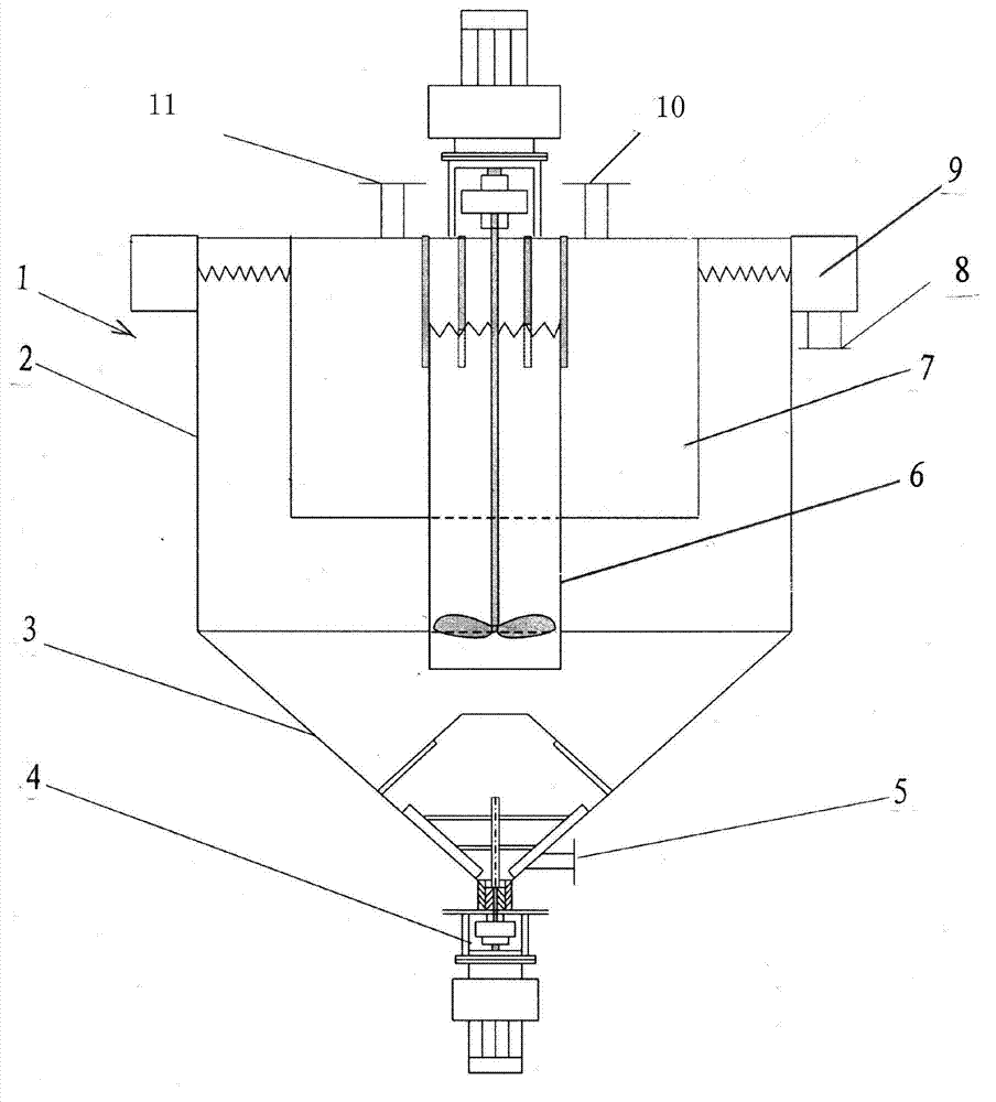 Method for co-producing calcium sulphate and magnesium hydrate by ammonia alkali waste liquid and concentrated seawater