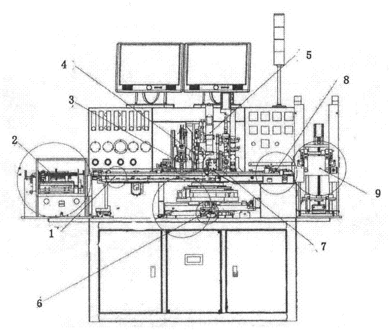 A method and device for producing high-power tube chip welding