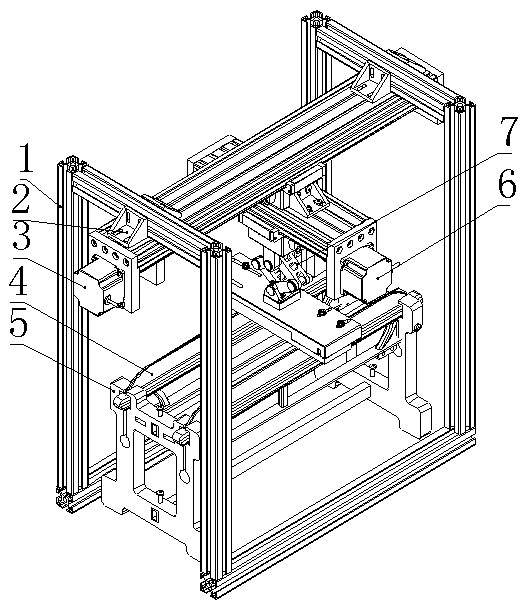 PLC (programmable logic controller) control-based screw driving skating blade sharpening device