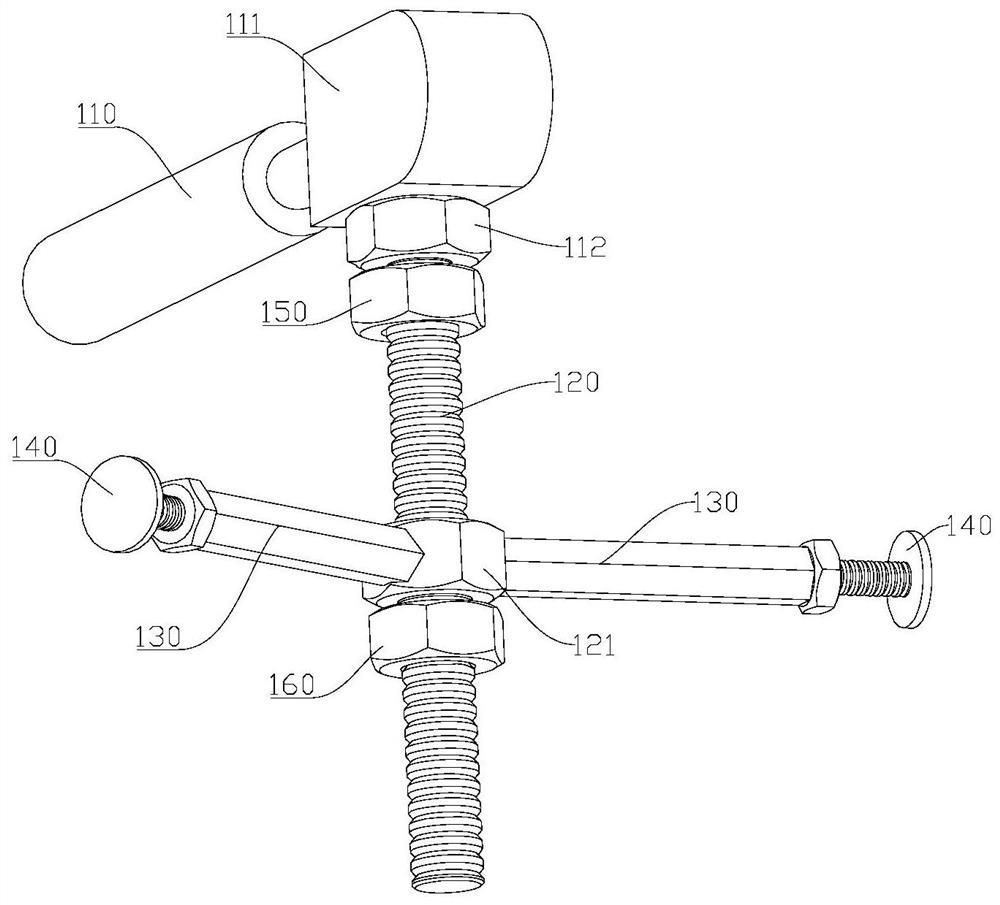 Hydraulic cylinder, coke oven gas exchanger and use method of coke oven gas exchanger