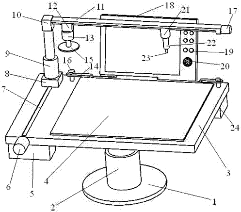 English word writing and memorizing device