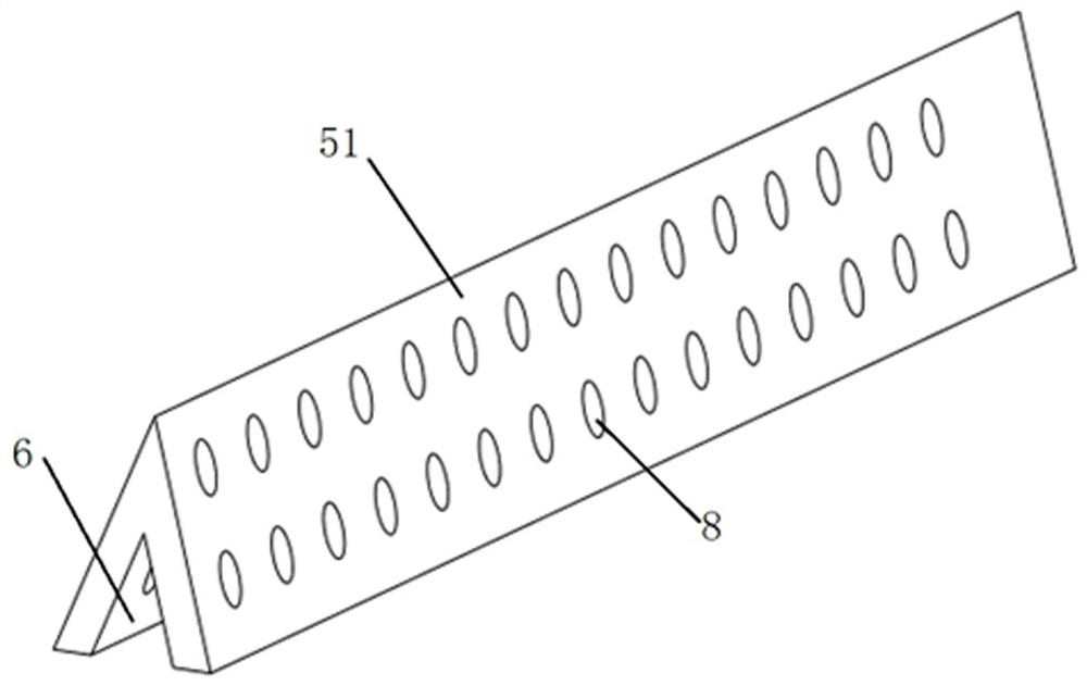 Composite material and metal component dovetail groove integrated forming connection structure and method