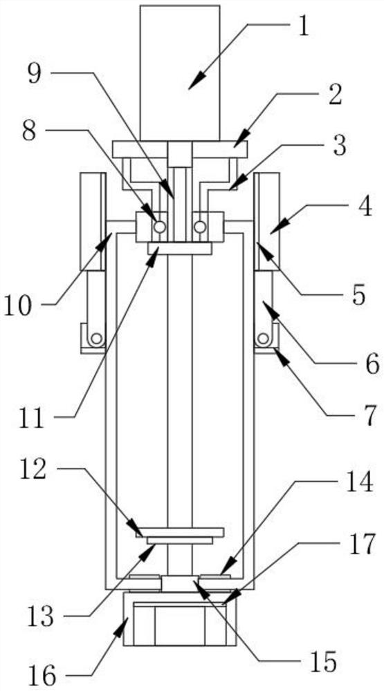 Multi-angle screwing tool for air conditioner mounting bolt