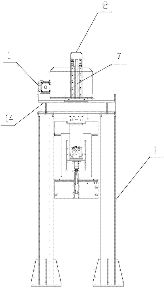 Overturning machine for household appliance