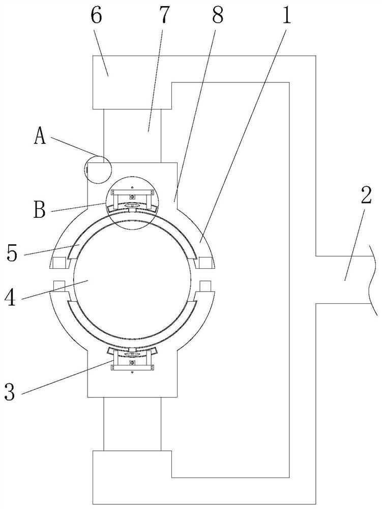 Brake protection device of wind driven generator