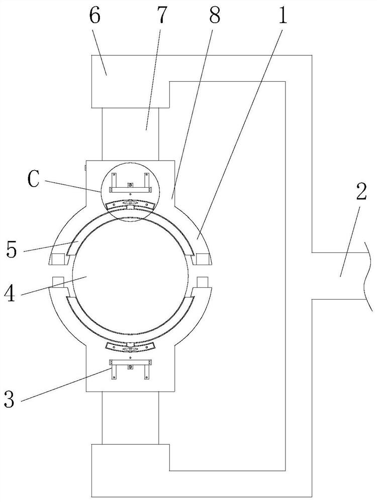 Brake protection device of wind driven generator