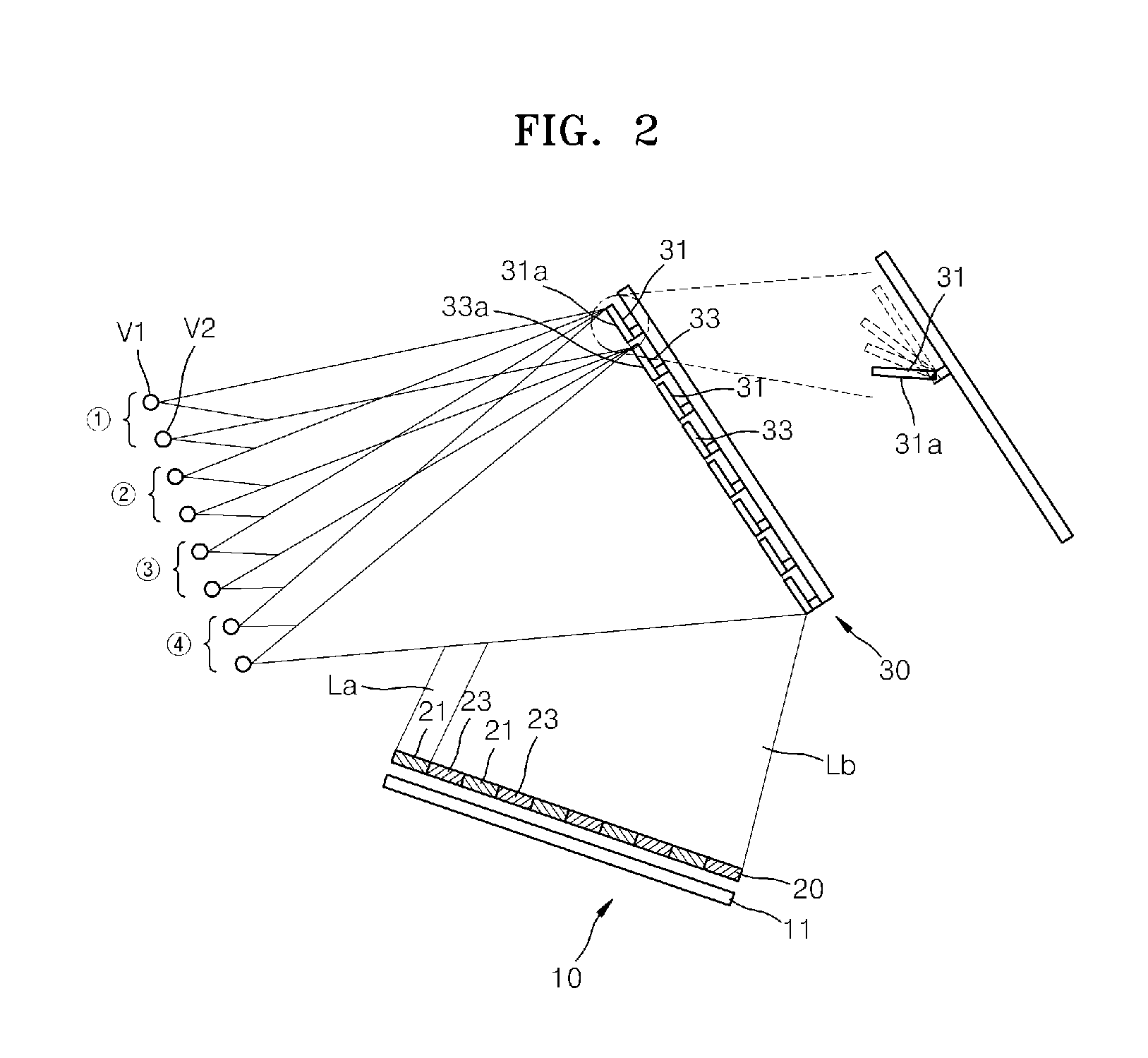 Three dimensional image display apparatus