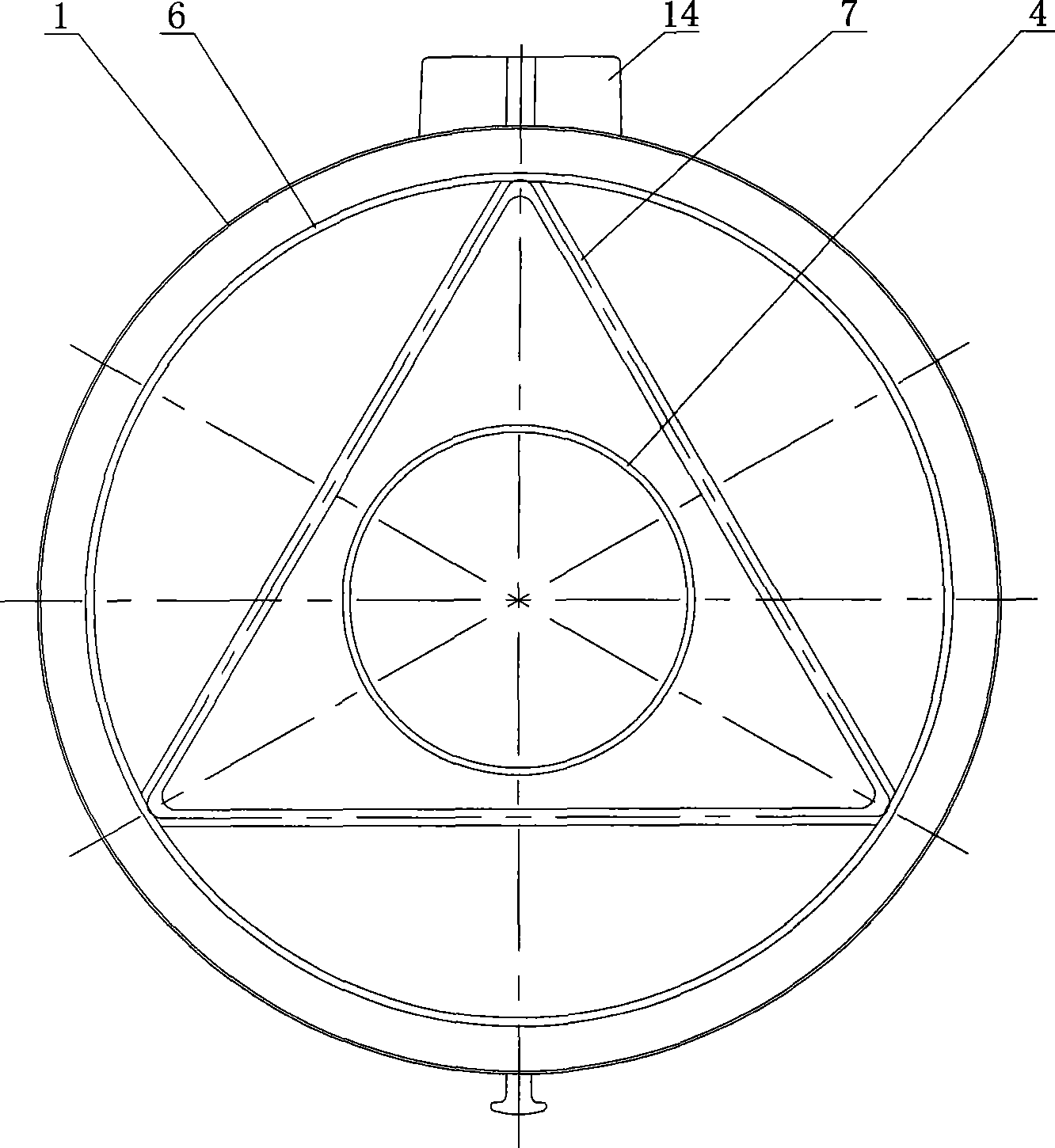 Biomass semi-gasification stove