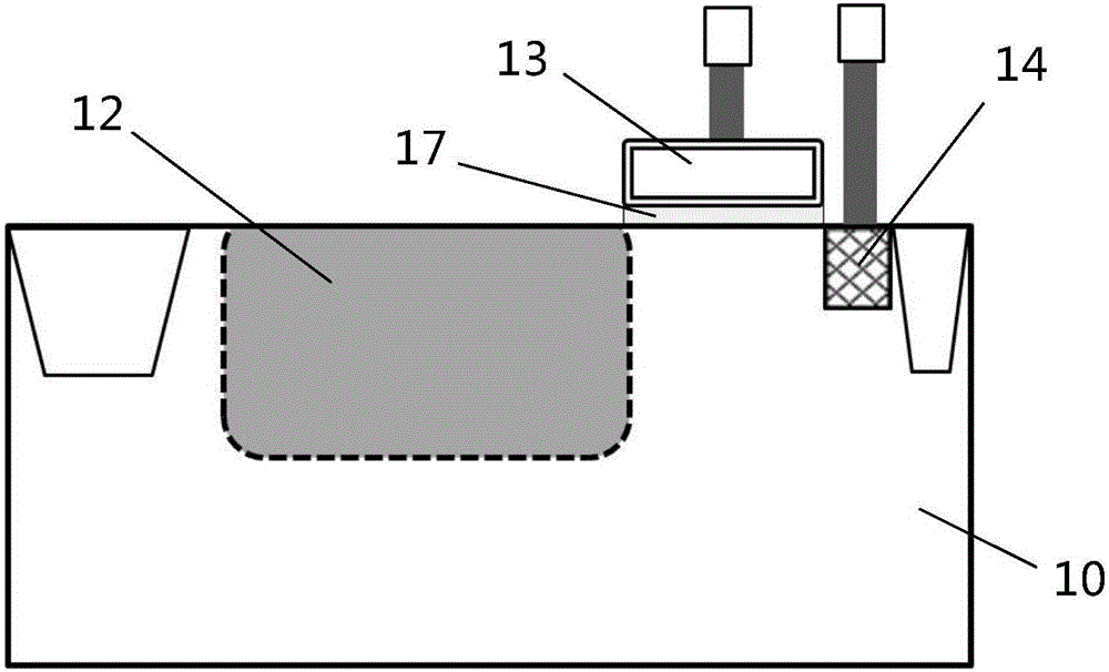 Pixel unit structure for reducing dark current and manufacturing method of pixel unit structure