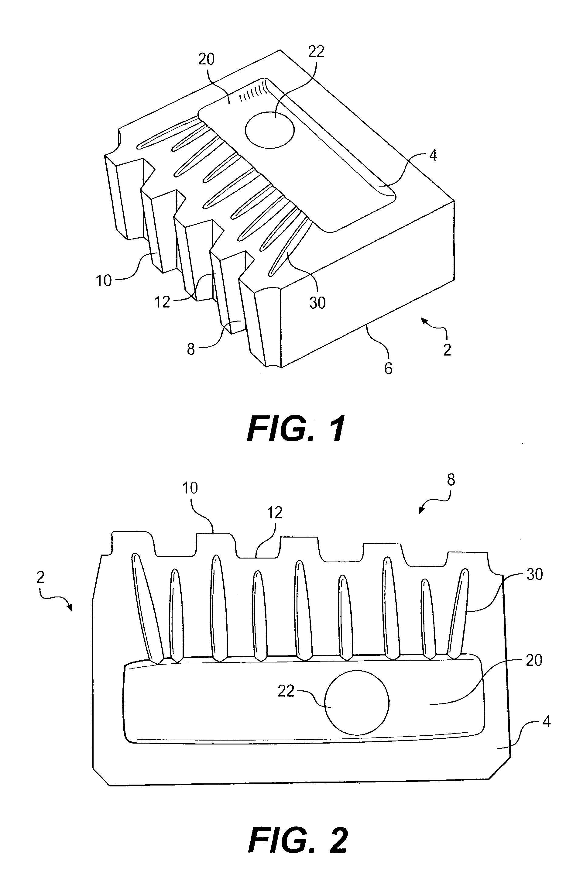 Threading insert with cooling channels