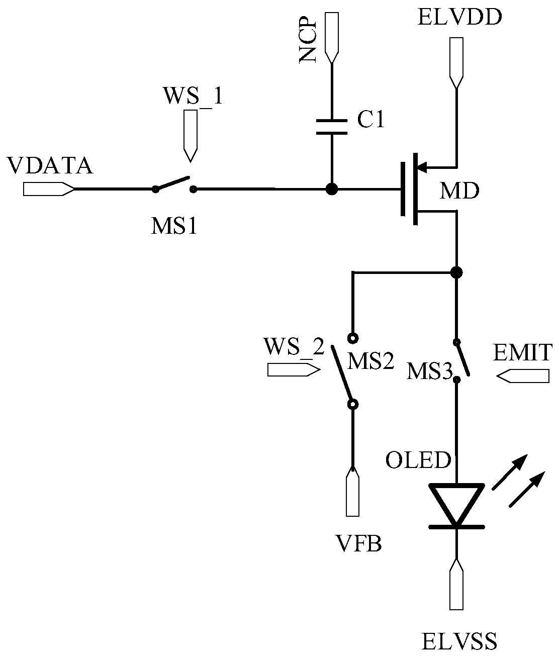 Display panel and driving method of display panel