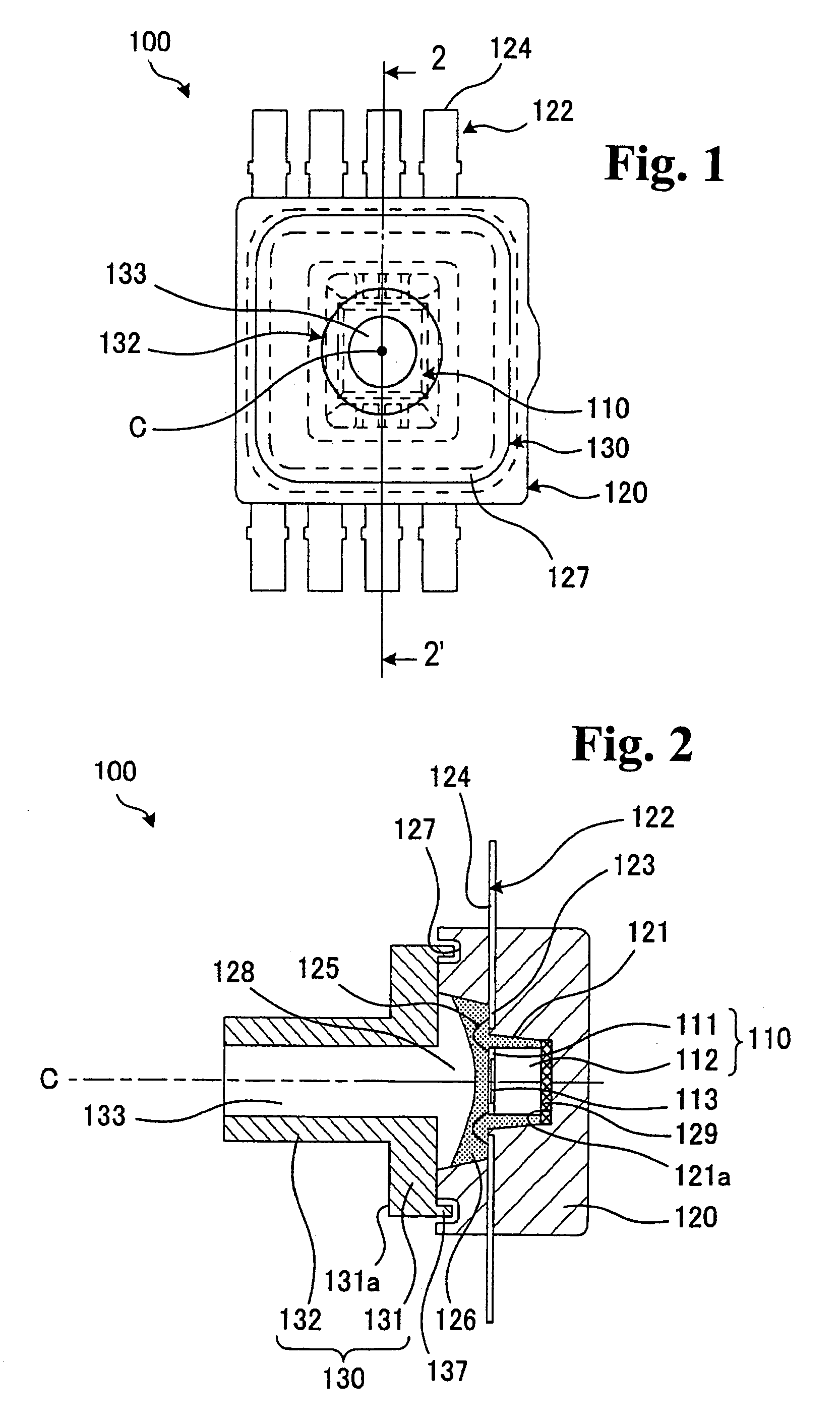 Pressure detecting apparatus