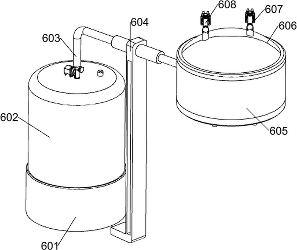 Storage device for cyclic impurity removal of diethyltoluenediamine