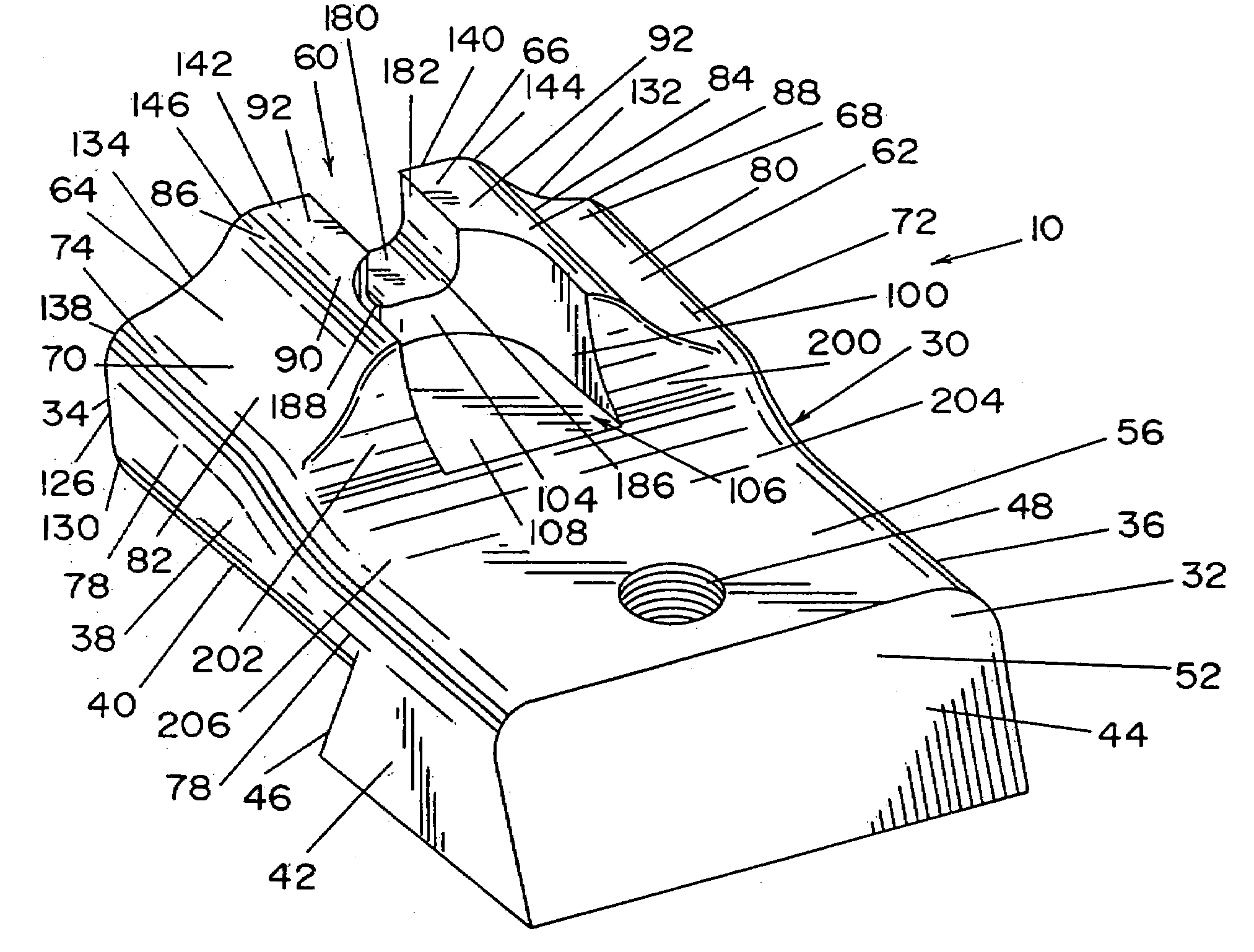 Tactical sight for a semi-automatic hand gun