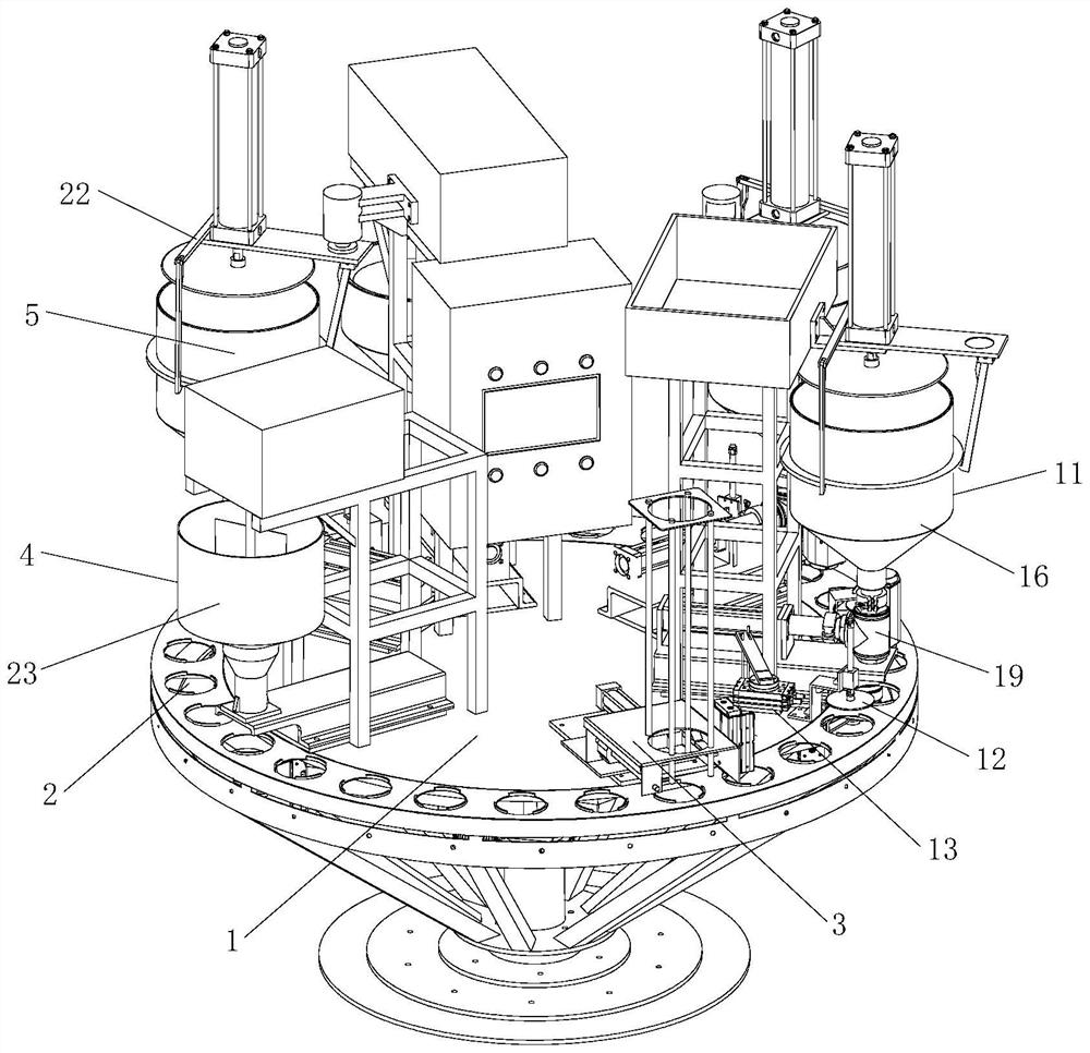 Eight-treasure rice pudding filling process and eight-treasure rice pudding filling machine